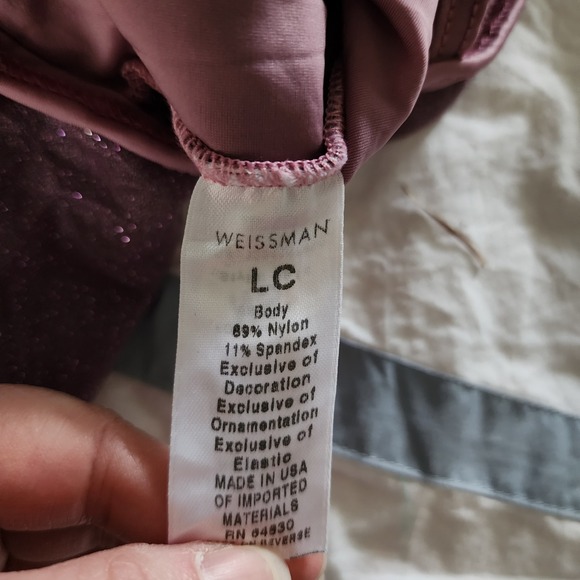 Weissman Dance Costume Child Large GUC Beautiful Flowy Lyrical - Picture 5 of 10